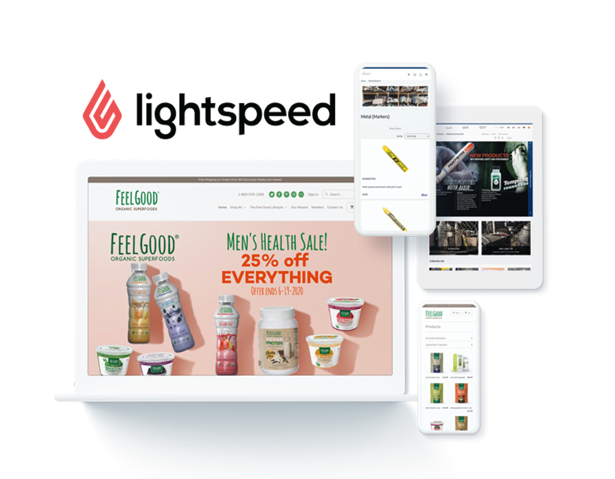 Switch Internet lightspeed webshop design